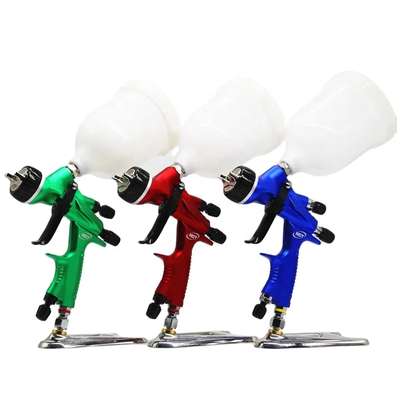 HVLP Spray Gun 600cc Tank For Cars Paint 1.3mm Sprayer Painting Tool Air Paint Sprayer Airbrush Pneumatic Gun