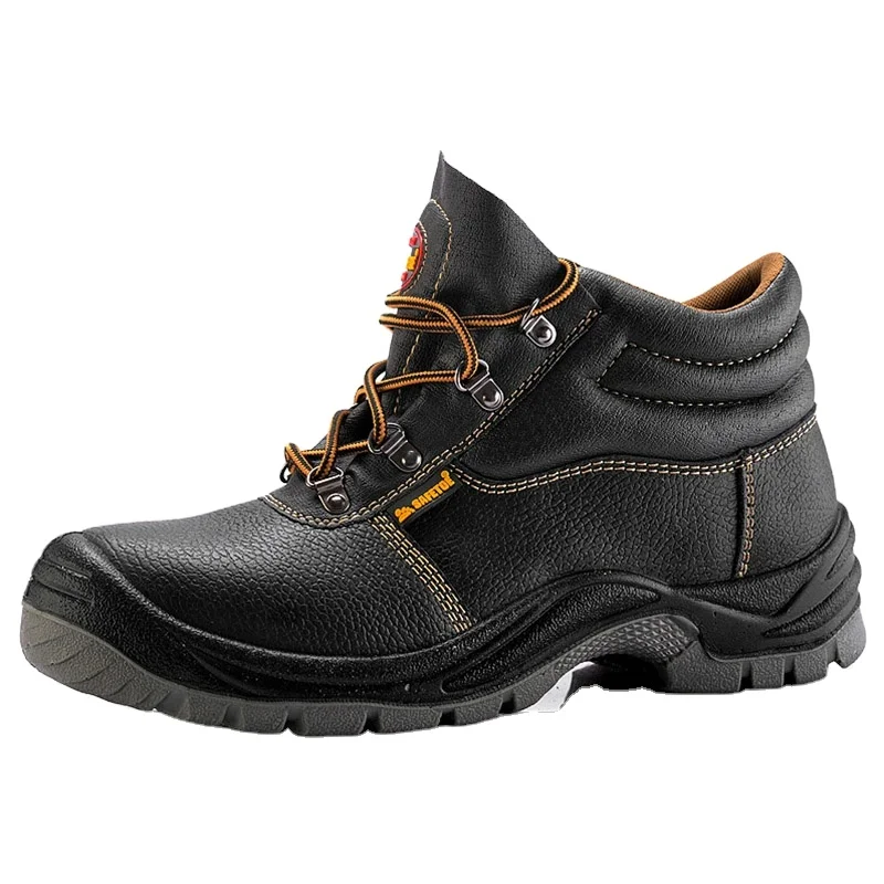 
China safetoe work safety boots, steel midsole industrial safety shoes, work shoes manufacturer 