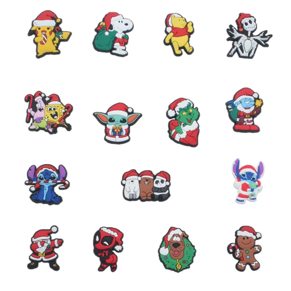 Custom Shoe Charm Wholesale Croc charm How Stole Christmas Serirs PVC  Shoe Decorations for Croc Clog Charm