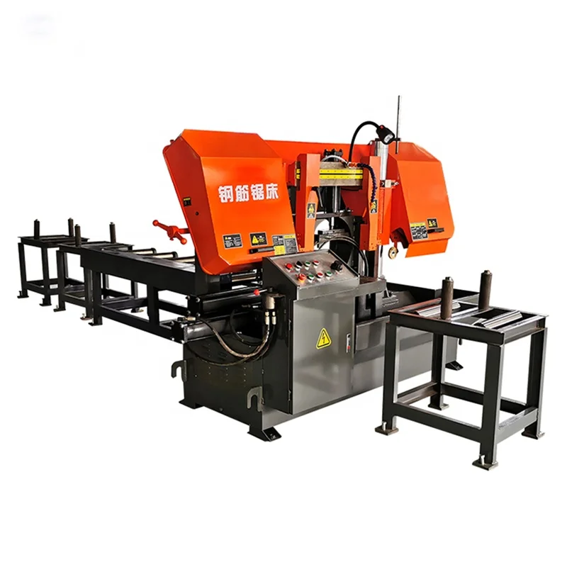 Good quality Rebar sawing machine / CNC hydraulic metal cutting band saw machine