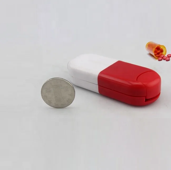 Plastic Medical Pill Dispenser Pill Splitter Tablet Cutter