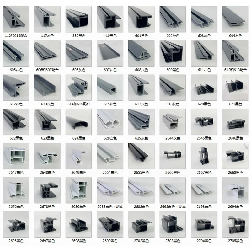 Good Price Plastic Corner Extrusion Profile Smooth Operation Signage Pvc Extruded Plastic Profile Frame profil abs plastic