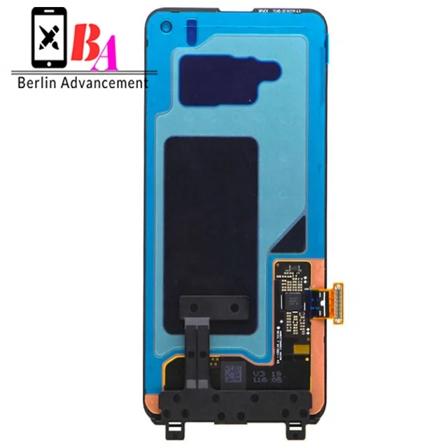 New lcd with touch have frame For Samsung S10  lcd part with frame