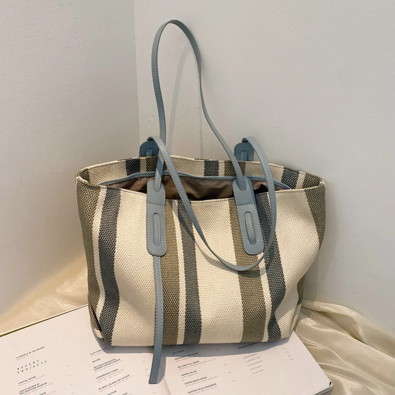 2022 UHP women large famous brand canvas beach tote bag big capacity purse handbags ladies luxury hand bags
