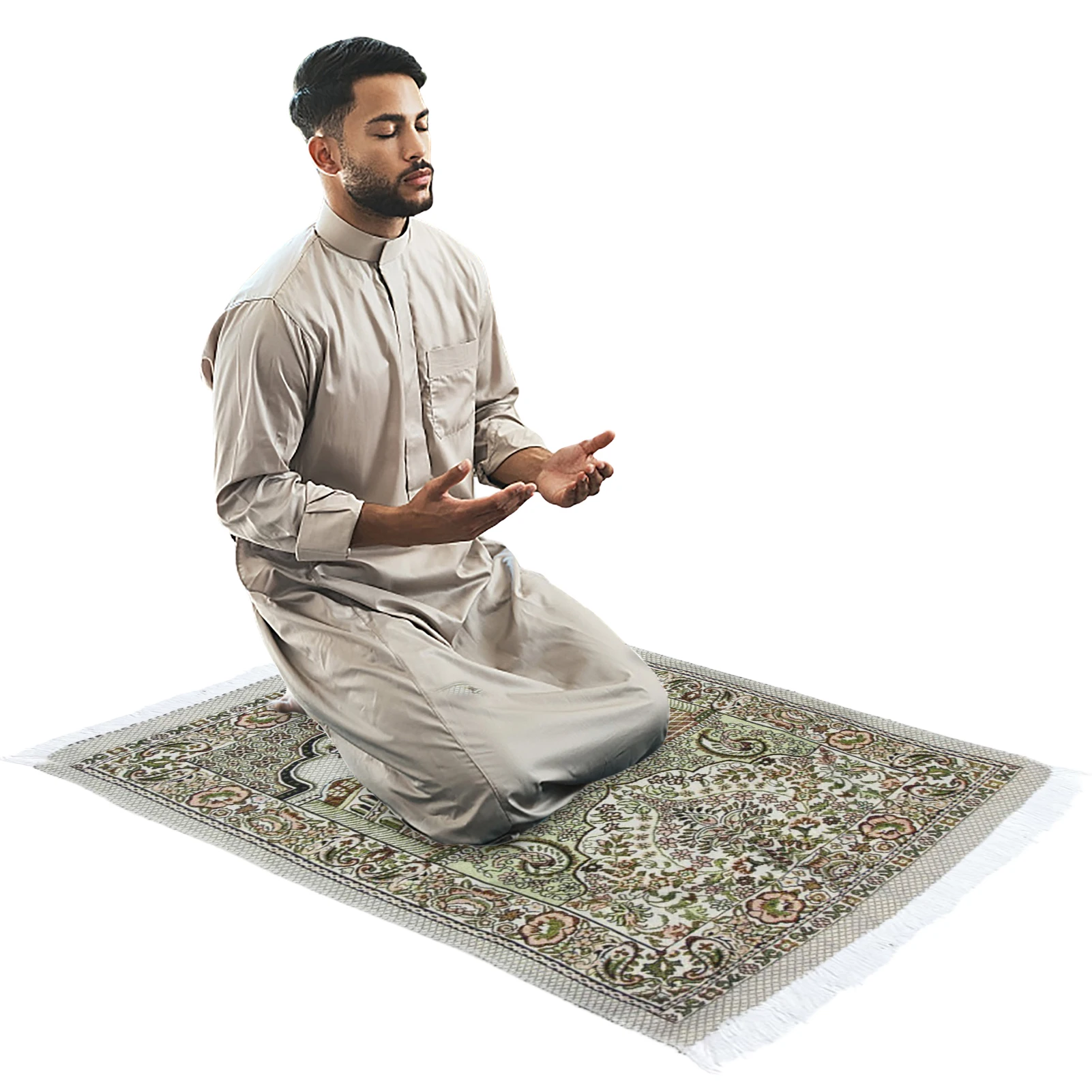 Wholesales factory low price mosque carpet Prayer Mat For Muslim Islamic Rug Turkish Carpet Washable Odorless carpet