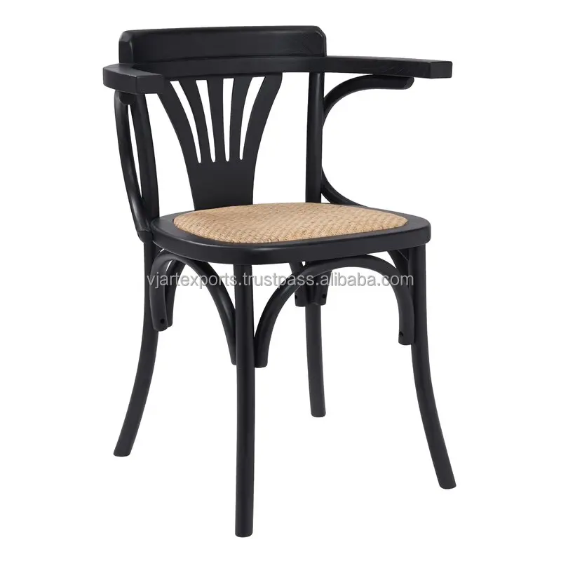 Industrial Factory Low Price Modern Leisure Furniture Armrest Velvet Dining/Living Room Chair with Black Legs