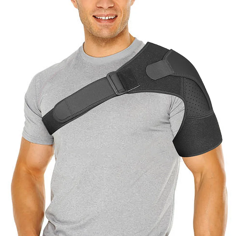 Breathable Shoulder Protection Sports Compression Adjustable Belt Shoulder Support Braces