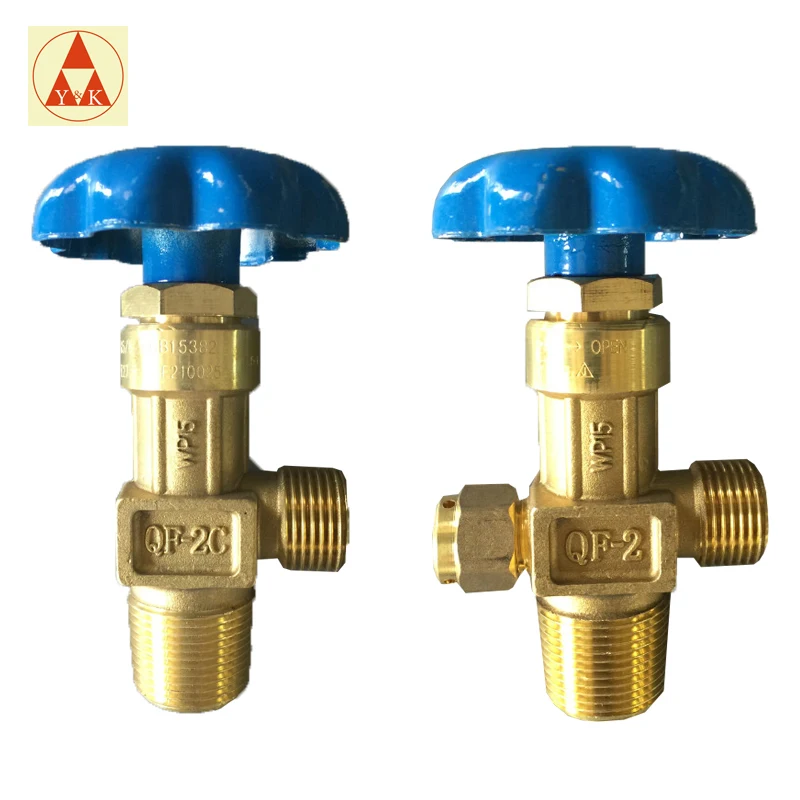 Cheap Price Top Quality Portable Brass Valves Cng Oxygen Nitrogen Co2 LPG Gas Cylinder Valve