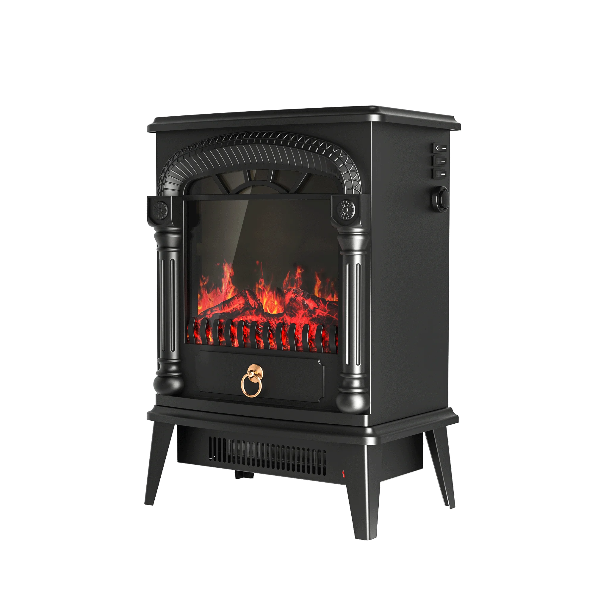 Custom wholesale 1000W fireplace decorative Electric fireplaces electric stove heater