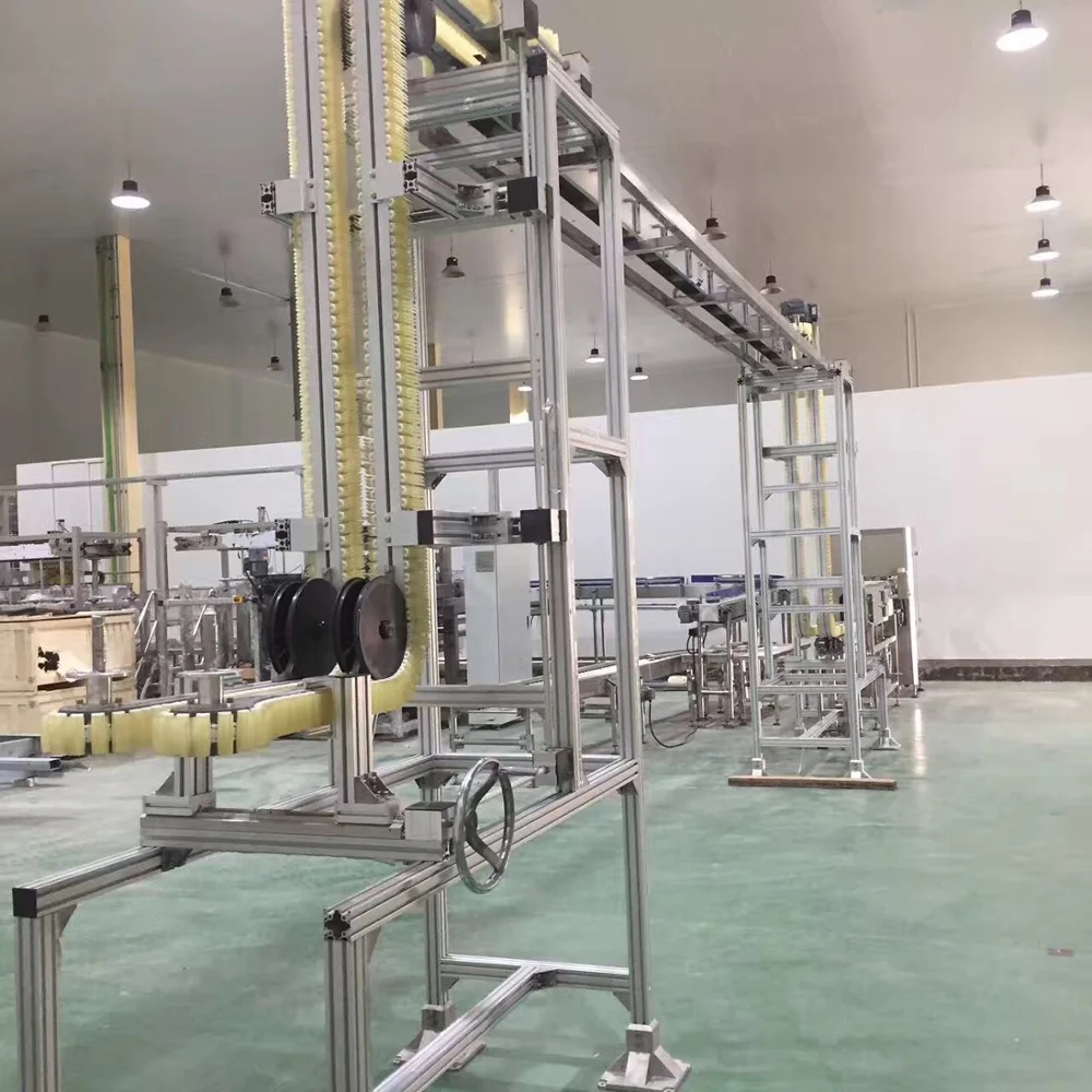 Дизайн по индивидуальному заказу зажим бутылки подъемный конвейер для вертикальной конвейерной системы