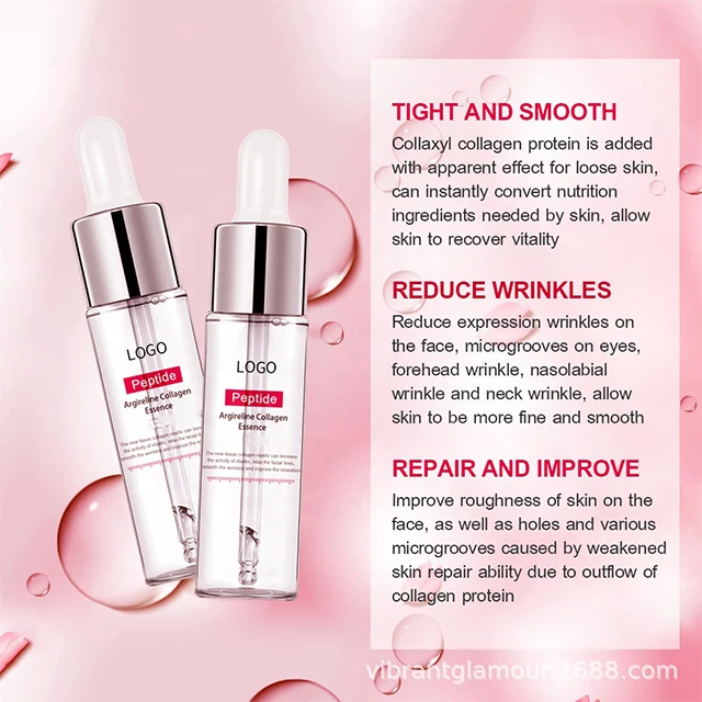 Yanmei Factory Custom Beauty Skin Care Serum Natural Moisturizing Anti Wrinkle Organic Collagen Face Serum