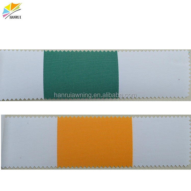 100% Solution Dyed  Polyester Awning Fabric Outdoor Usage Acrylic Fabric for Sunshade