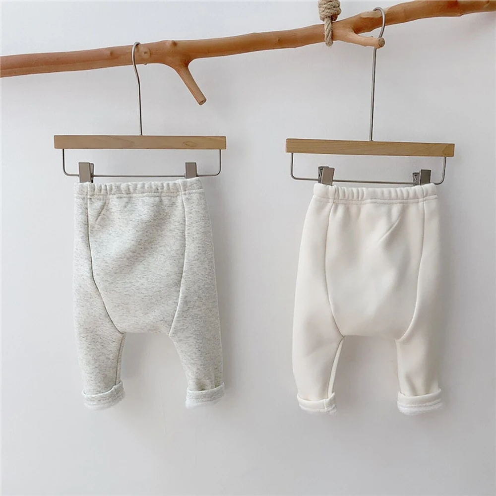 
Winter Autumn Baby Infant Girls Toddler Boys Pants 100% Cotton Soft Comfortable Thick Trousers 