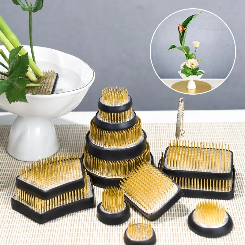 46 мл Профессиональный kenzan японский ikebana Цветок Лягушка круглый бонсай стартовый набор для аранжировки diy