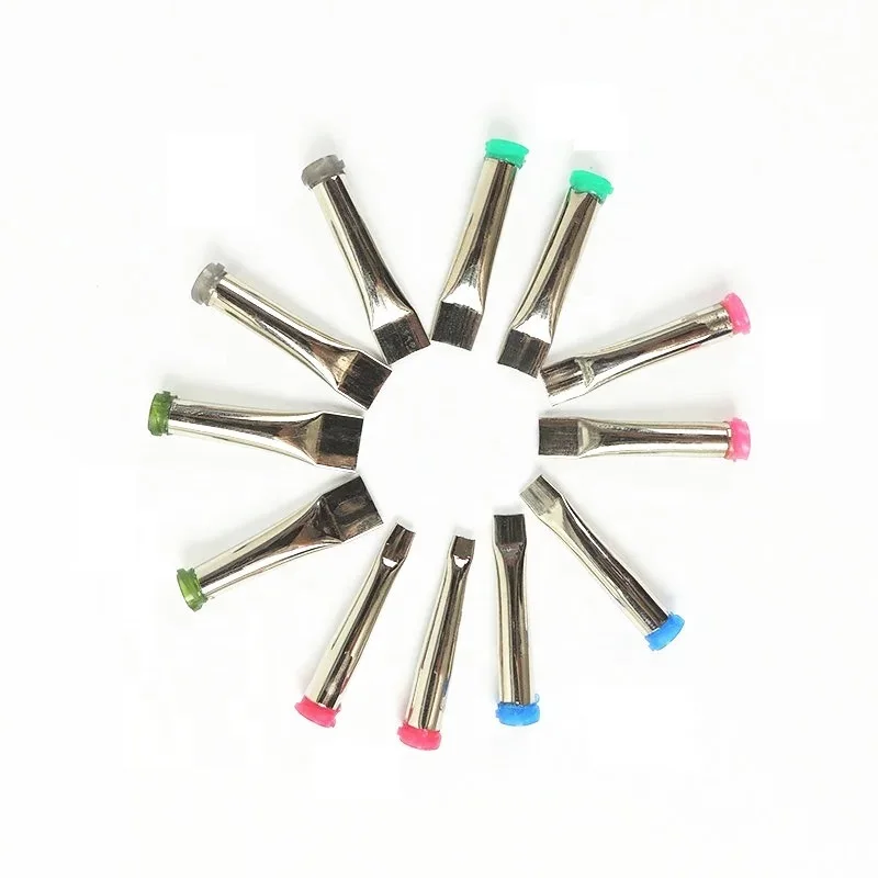 Large flat needle precision dispensing machine EFD needle plastic seat screw stainless steel dispensing tube needle flat nozzle