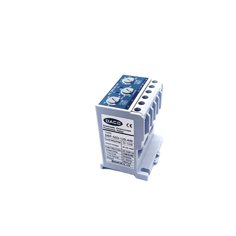 Relay  electronic over current production the type DRP-SS3-120-440 best quality have a stock wholesale price