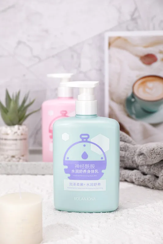 Hot Sale Private Label Rolanjona Hydrating Moisturizing Skin Care Smoothing Nicotinamide Sodium Hyaluronate Milk Body Lotion