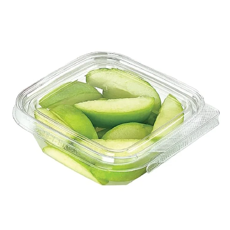 Plastic takeaway disposable containers with lids for food Custom clear food box for bakery