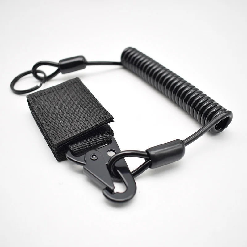 Manufacturer safety cables wire rope latching spring wire rope factory spring gun rope 3mm