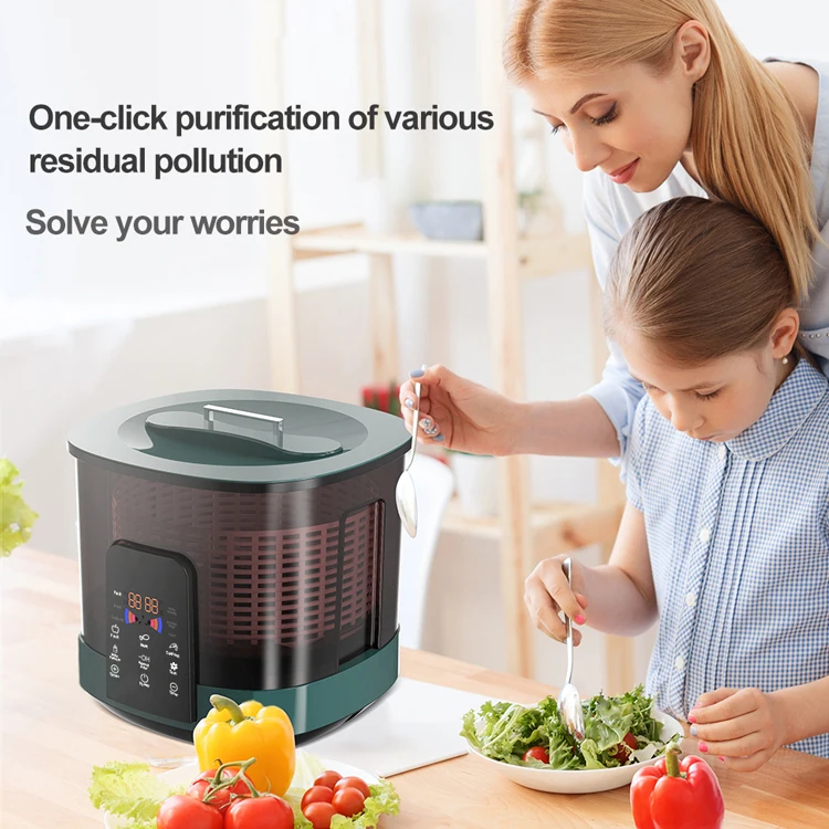 Innovative Design 12L Vegetable And Fruit Washer Home And Hotel Vegetable Cleaner With Washing Basket