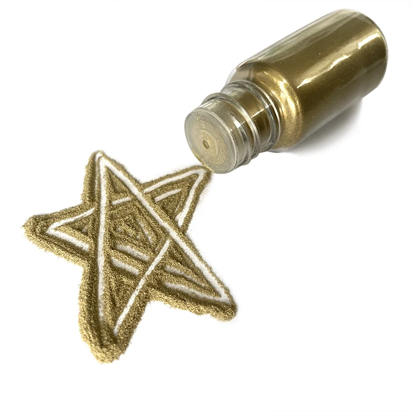 Colorful heat embossing glitter powder for card