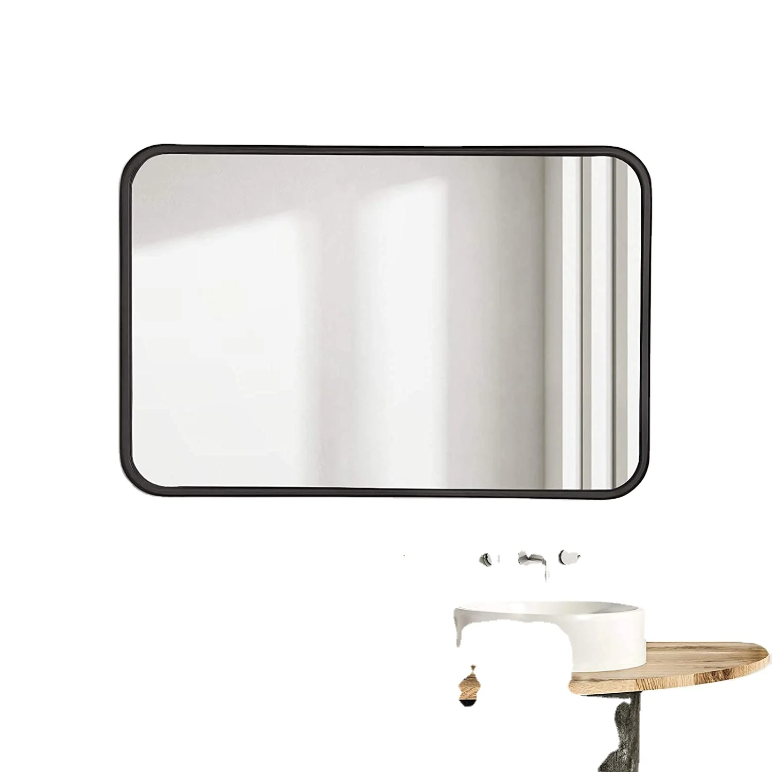 Tile Best 4 5 6 8mm High Quality Design Decorative Wall Mirror Diamond Mirror Green Silver White Rocky Glass Package Paint Quick