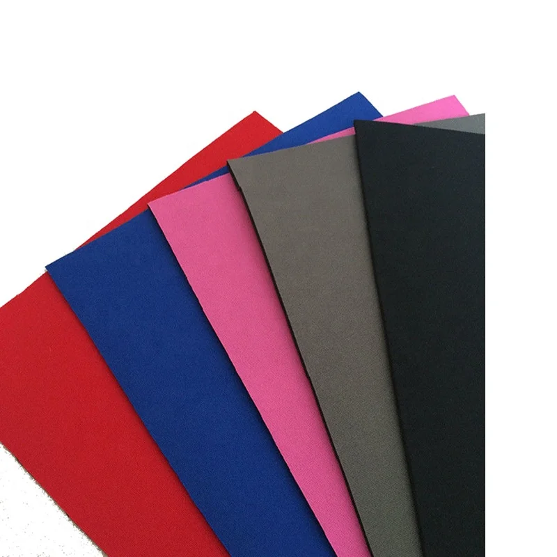 Hot Selling Customized LOGO Breathable Waterproof Eco-friendly Multi-colors 3.0 MM Nylon Neoprene Fabric For Swimming Suits