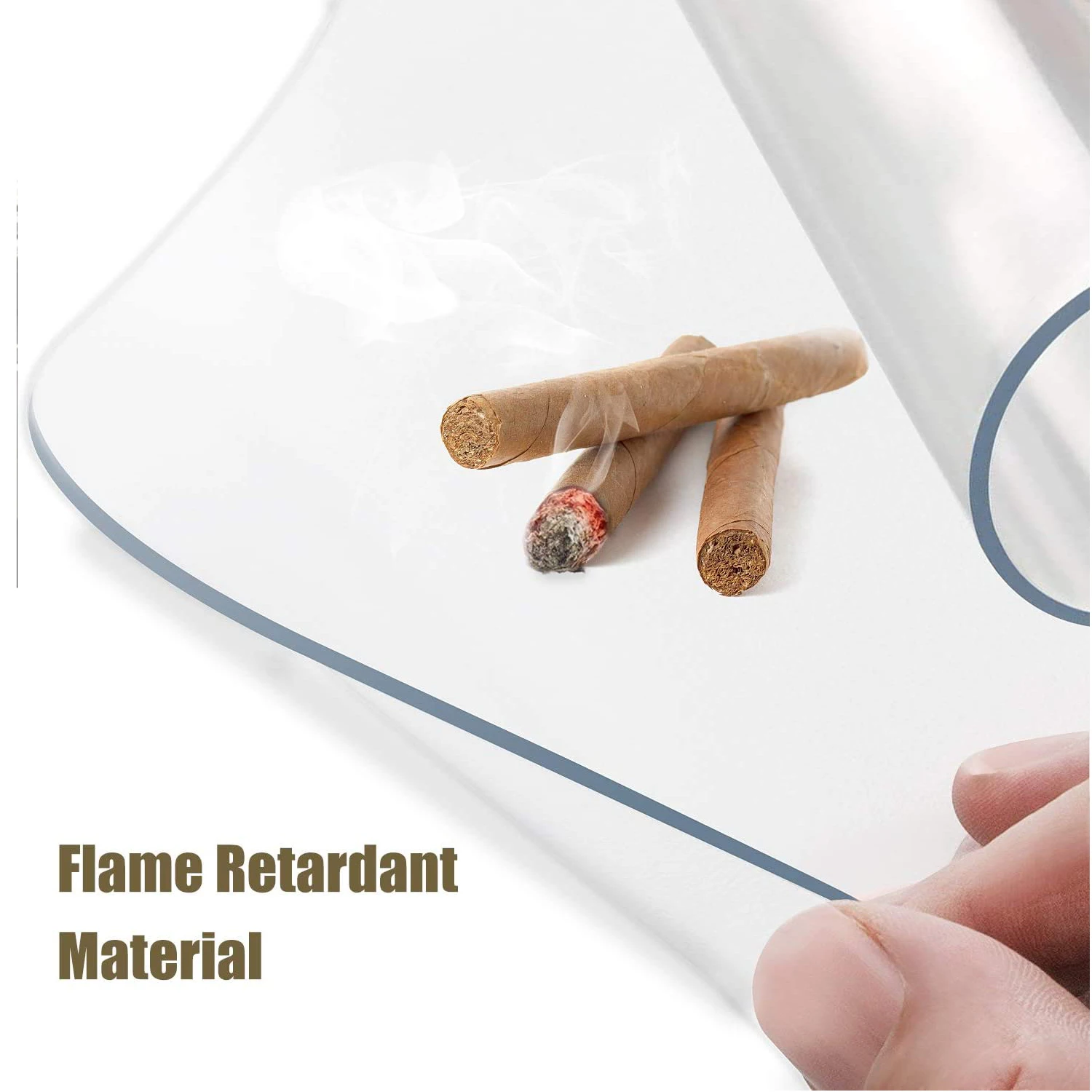 Anti-Slip Frosting Polycarbonate PVC Office plastic Floor Chair Mats For Carpet