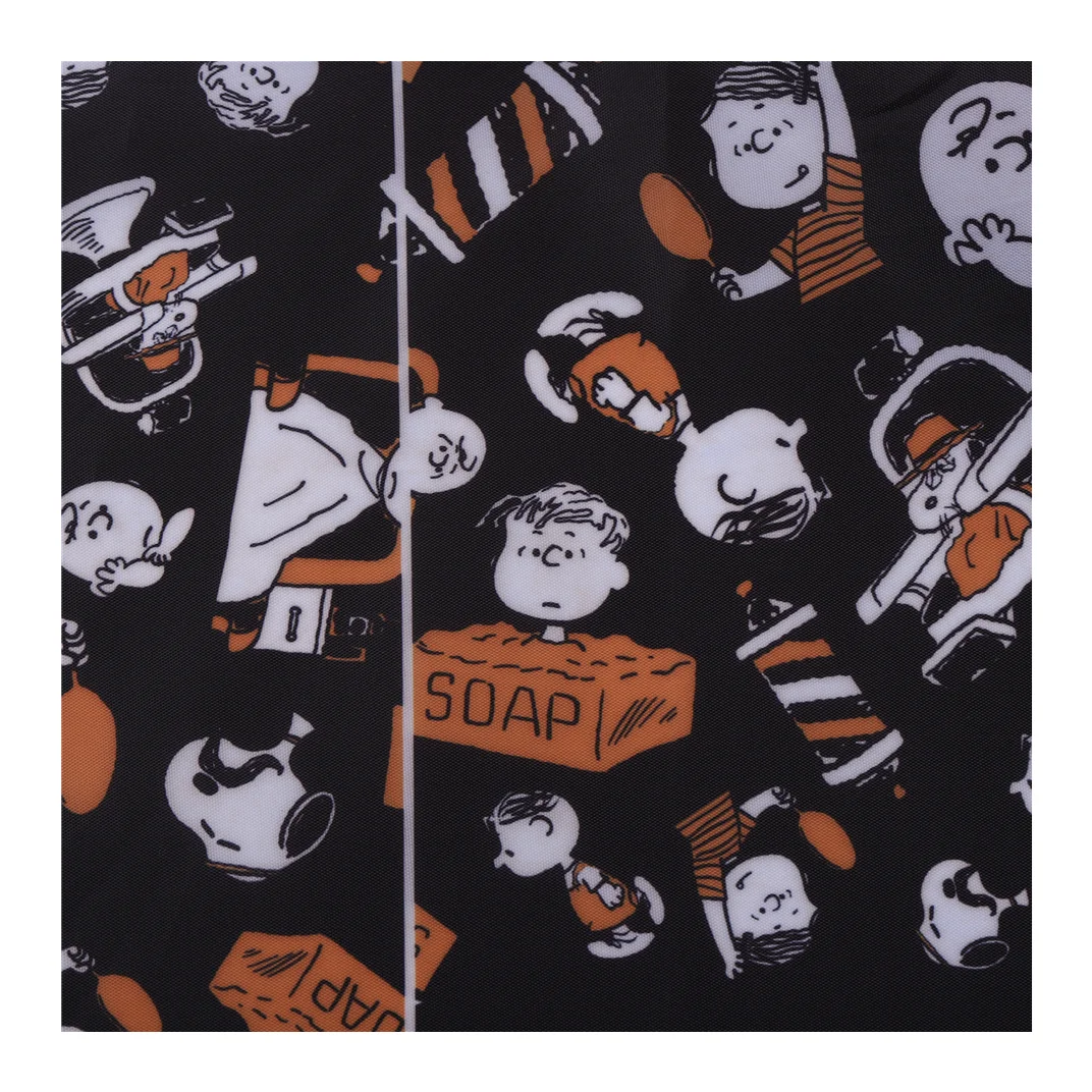 210D Oxford printed fabric is used for dyeing and printing of Japanese cartoon shopping bags and storage bags