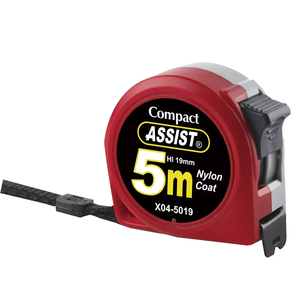 Assist brand Promotion 16ft steel measure tape New ABS Case 3M/10ft 5M/16ft 7.5M/25ft 10M /33ft steel measuring tape