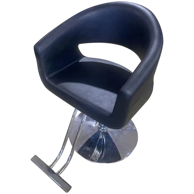 MOQ 1 High Quality One-Step Connection  Aluminum Workshop Barber Chair Hydraulic Chair Recline Chair 10 Years Warranty