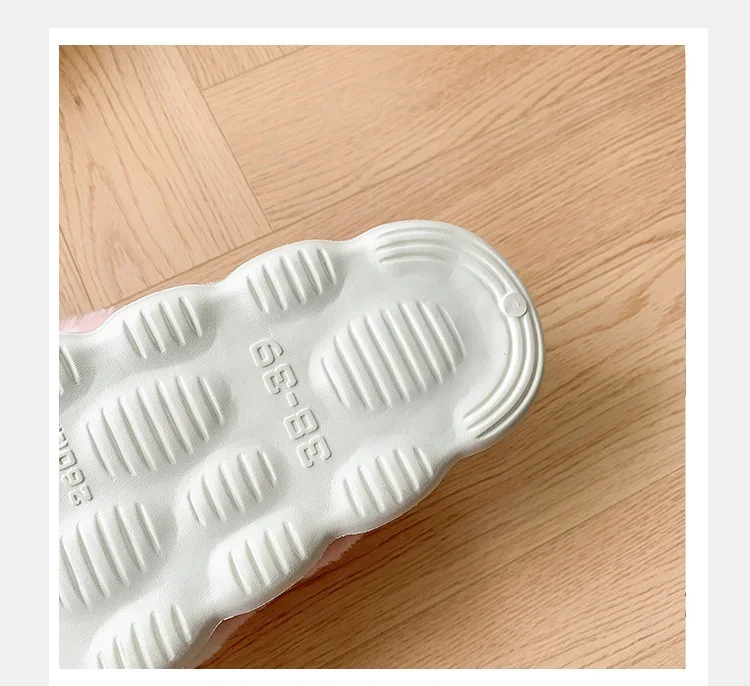 Factory Hot Sales Bedroom House Animal Slippers Non-Slip Plush kids Slides Home Shoes Plush Cute Kitten Fluffy Slippers