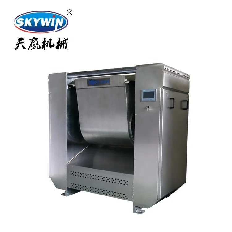 Skywin PLC контроля промышленности горизонтальный миксер для теста муку машина для производства печенья производственная линия/Оборудование для хлебобулочных машин