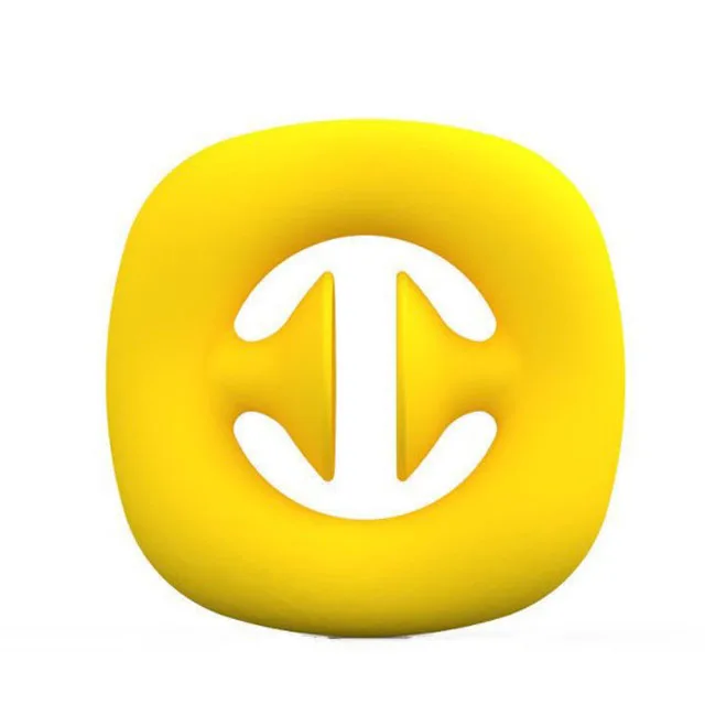 
New Grip Ring Exercise Stress Relief Finger Training Sensory Rainbow Silicone Grab Pop Its Toy Pop Grip Snapper Fidget Toy 