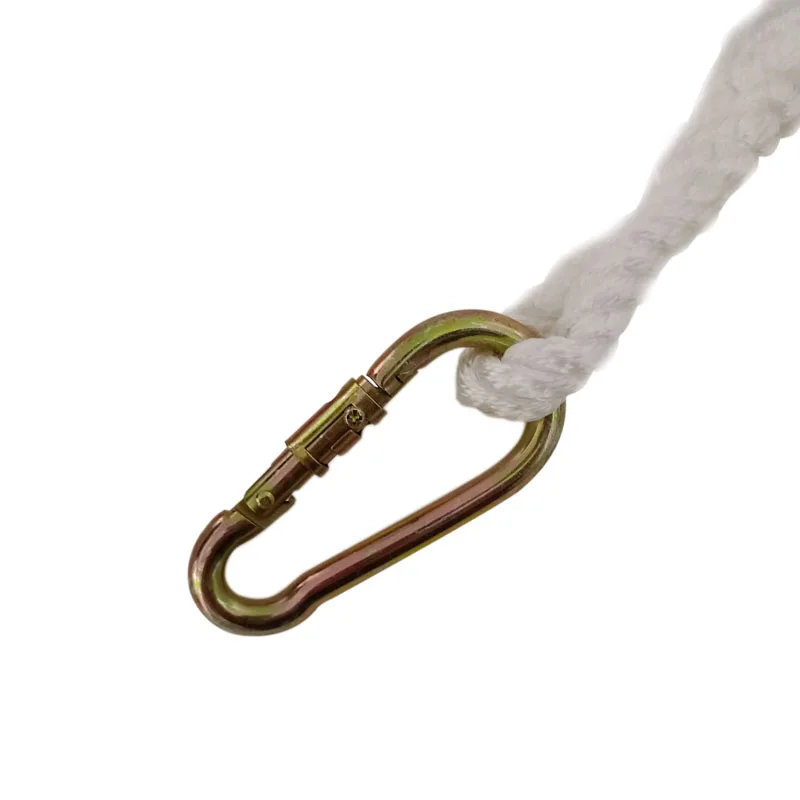 
personal Customized Cotton Twisted Security bundling 1 ton White safety rope for industry 