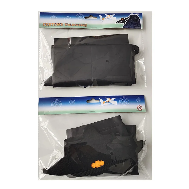 Bat skull Kids Costumes Capes and Masks Cosplay Masks black cape Halloween Costume Cosplay for kids
