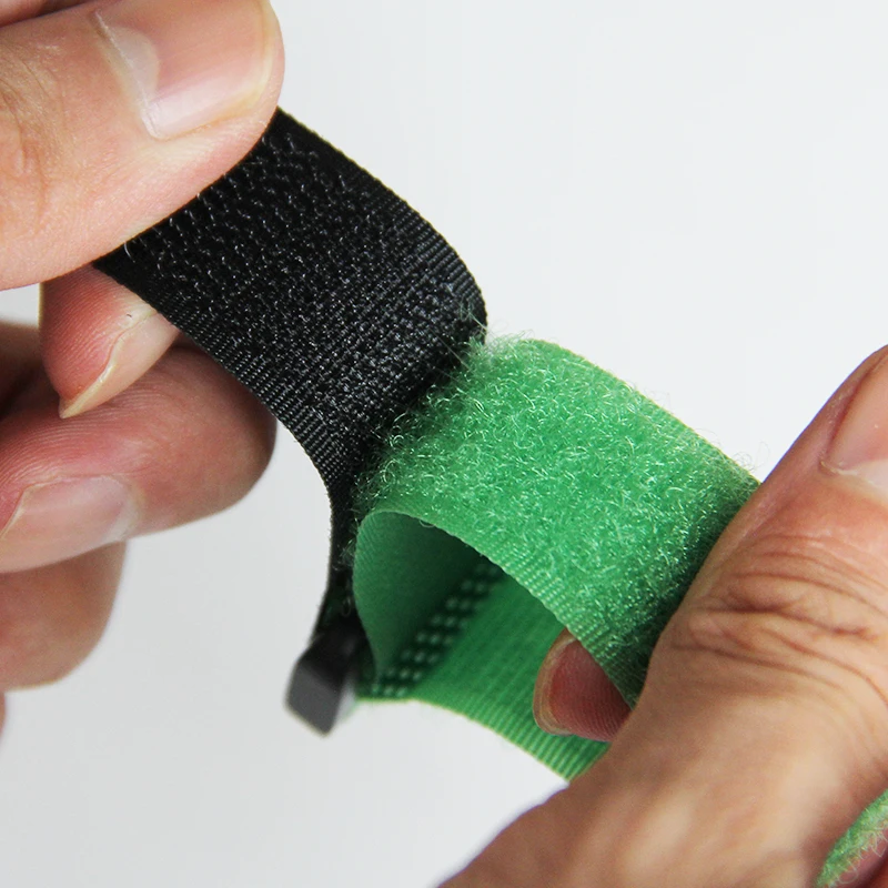 Buckle Hook and Loop Strap with Logo Factory Custom Self Adhesive Reusable Plastic Injection Single Customized Kitchen Storage