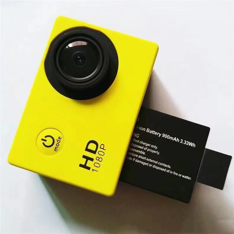 Factory Wholesale Camera 3.7V 900mAh Rechargeable Li-ion Battery For SJ4000 SJ5000 SJ6000 M10 SJ5000x Sport Action Camera DV