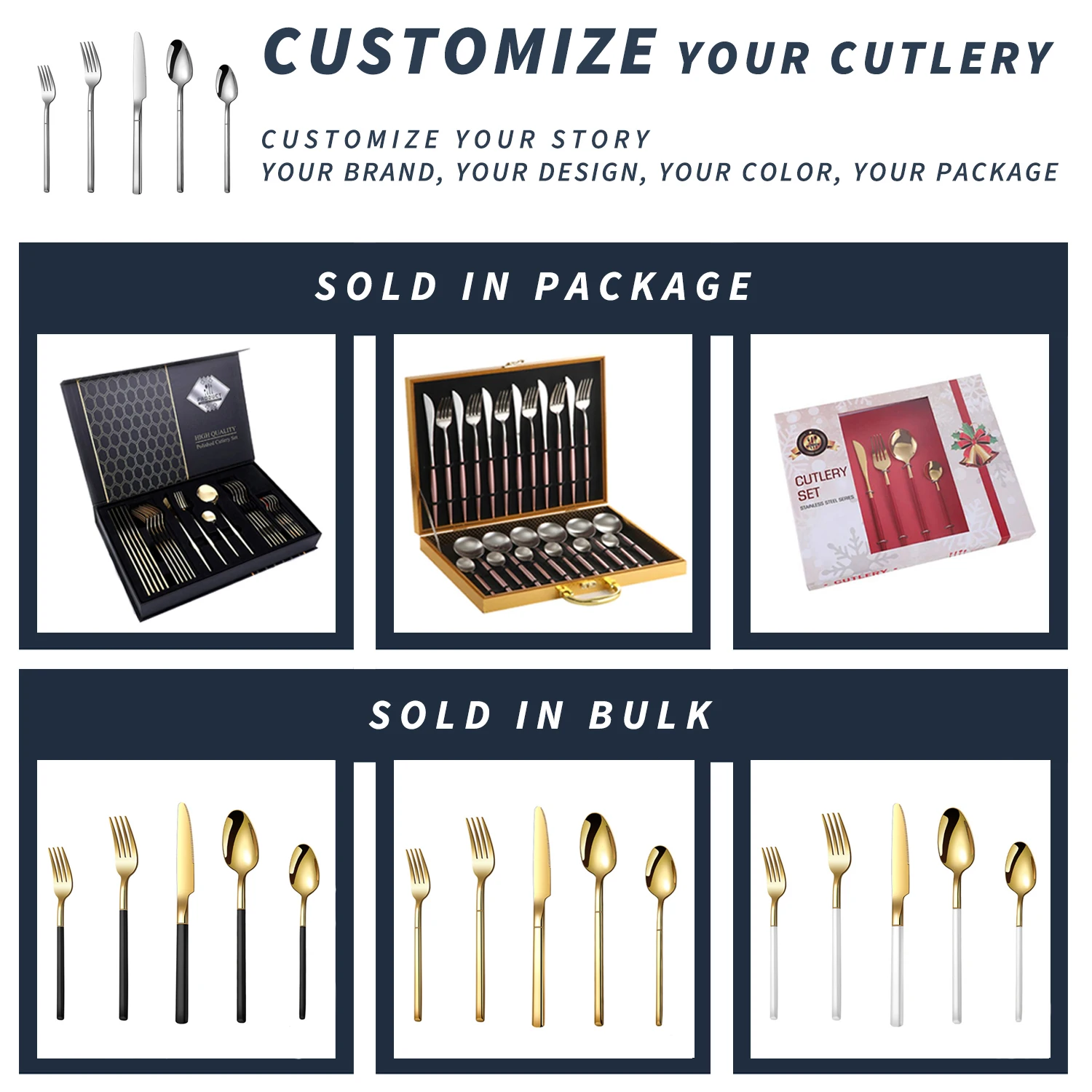 Good Quality 1810 Stainless Steel Thick Heavy Duty Flatware Sets Spoon And Fork Silver Silverware Hotel Restaurant Cutlery Set