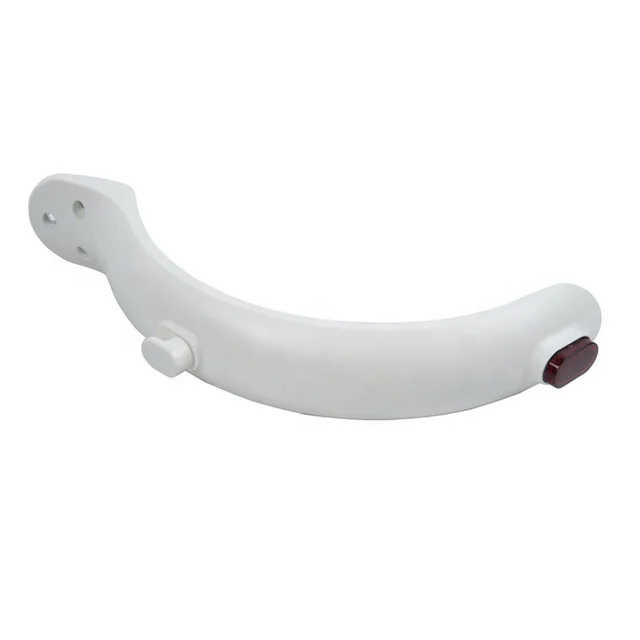 Scooter Parts Rear Fender Rear Mudguard for Xiaomi M365 Electric Scooter Rear Fender+hook+rear Light Replacement Parts