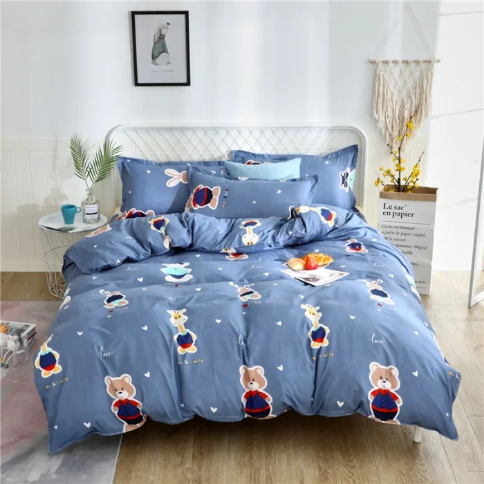 Hot sale print polyester duvet cover 63
