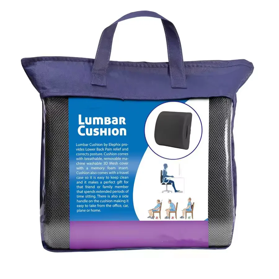 Silicone Backrest Gel Cushion Luxury Lumbar Cooling Gel Foam Cushion Gel Lumbar Support Cushion