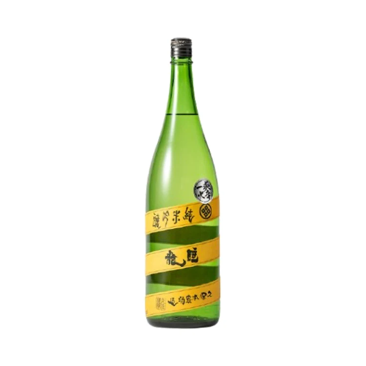 
Japanese taste round and deep glass bottle alcohol neutral spirits 