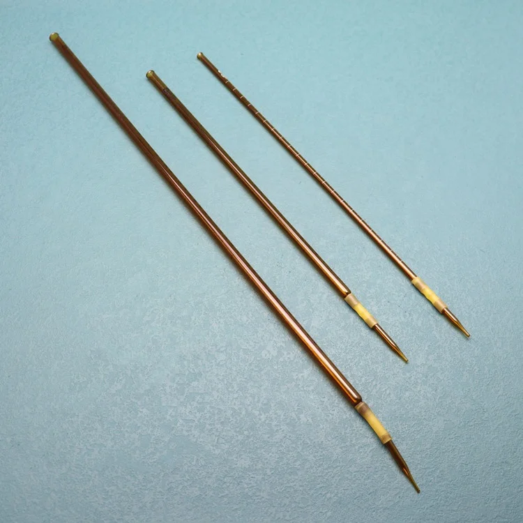 Лабораторный разный размер 10 мл 25 мл 50 мл 100 мл, базовый бюрет из боросиликатного стекла