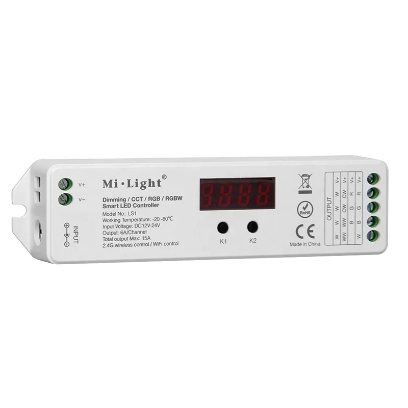 dimming/cct/rgb/rgbw 2.4G RF 4 IN1 smart led strip controller