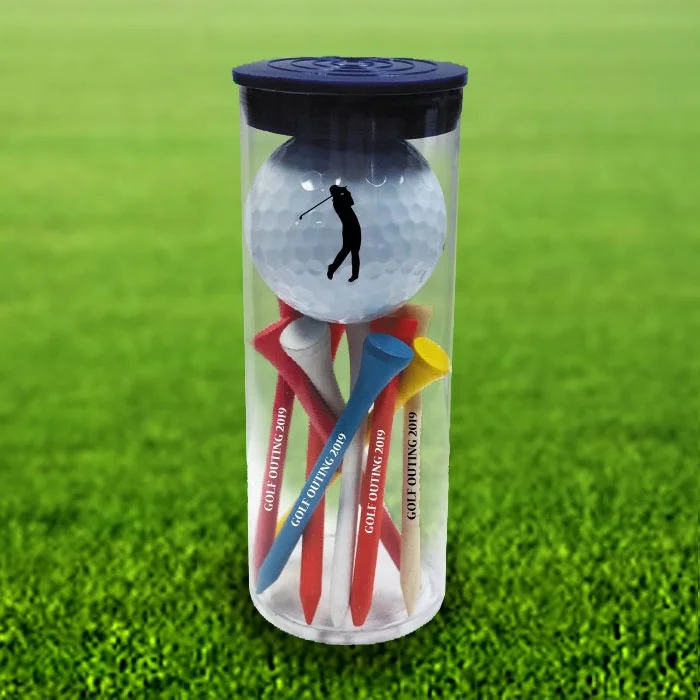 Customized Printed Logo Professional 54mm 70mm 83mm 2 3/4 inches Eco-Friendly Wooden Bamboo Paper Box Bulk Golf Tees