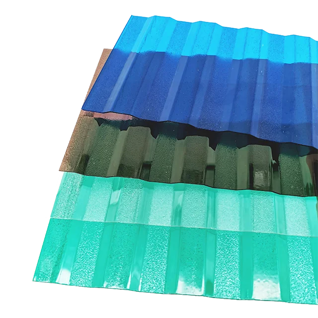 Polycarbonate flat sheeting/Policarbonato teja