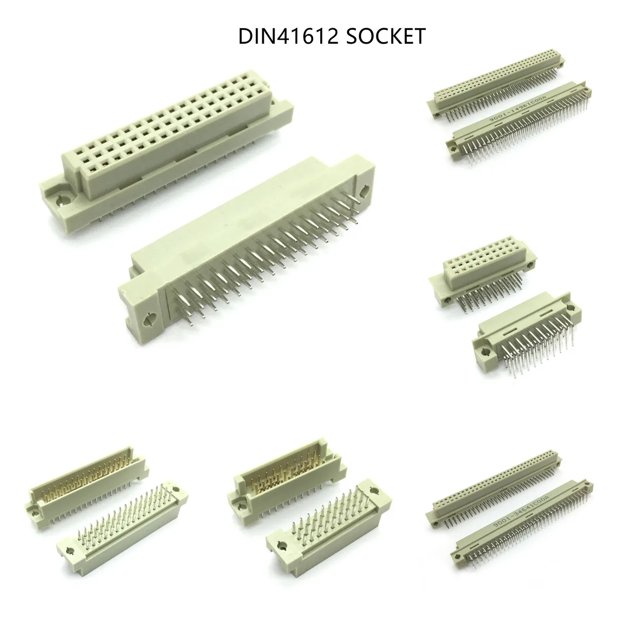 2 54 мм Шаг B Тип PCB R/A 48 pin Мужской прямой тип 3 ряда DIN 41612 разъем для печатной платы