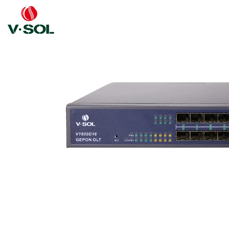 
GEPON OLT 16 PON port Gigabit optical line terminal EPON L3 OLT 
