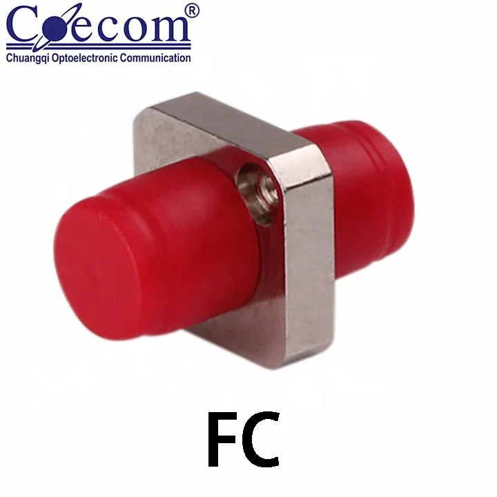 Простая установка FC волоконный адаптер FC SX мм металлический оптический волоконный адаптер, 0.2дб Низкая потеря вставки